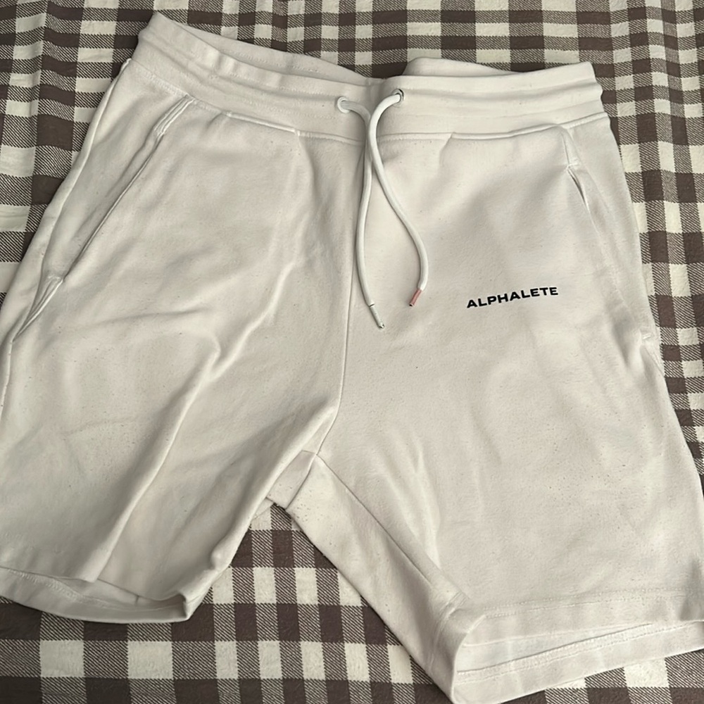 Alphalete White Shorts